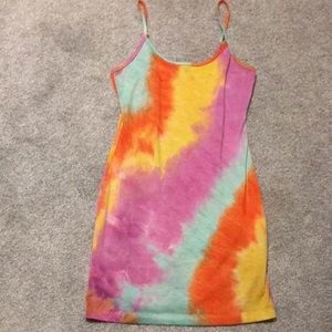 SHIEN tie dye dress